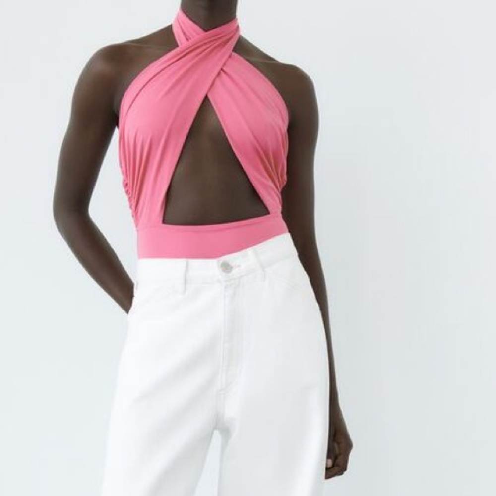 ZARA‎ CUT-OUT BODYSUIT